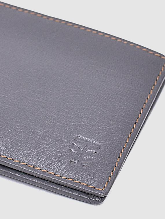 grey leather wallet - 17112726 - Zoom Image - 5