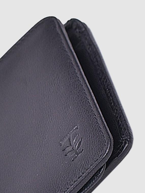 black leather wallet - 17112730 - Zoom Image - 5