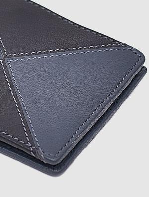 grey leather wallet - 17112736 - Standard Image - 5
