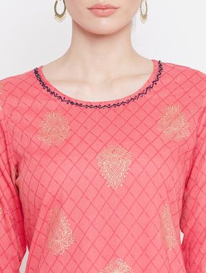 printed kurta sharara set - 17112979 - Standard Image - 5