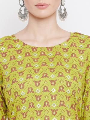 printed kurta sharara set - 17112980 - Standard Image - 5