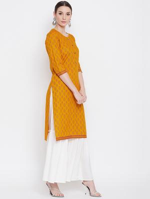 printed kurta sharara set - 17112989 - Standard Image - 2