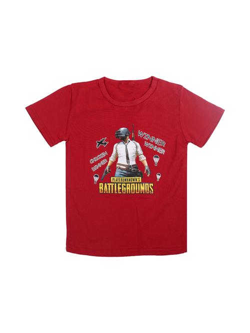 red cotton tshirt - 17113433 - Standard Image - 1