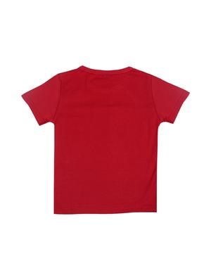 red cotton tshirt - 17113433 - Standard Image - 2