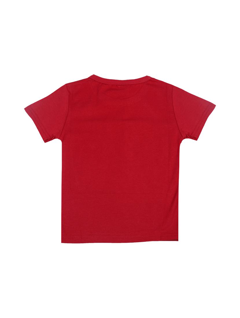red cotton tshirt - 17113433 - Zoom Image - 2