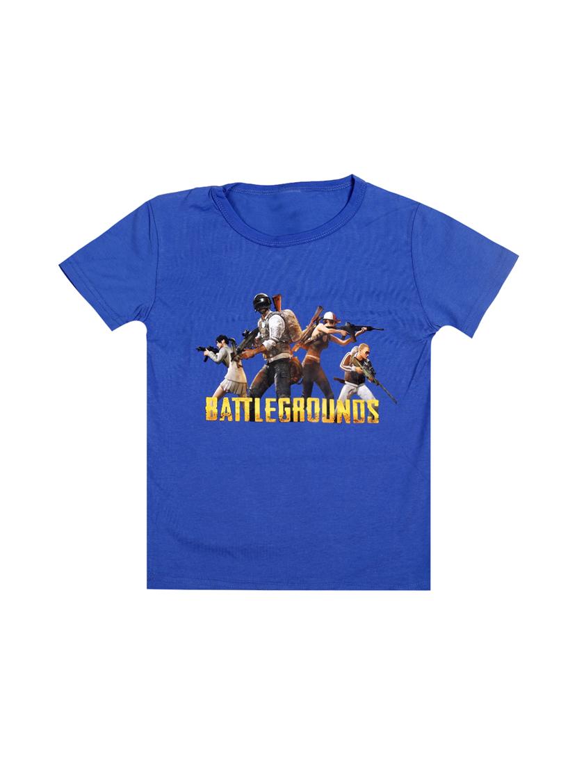 blue cotton tshirt - 17113444 - Zoom Image - 1