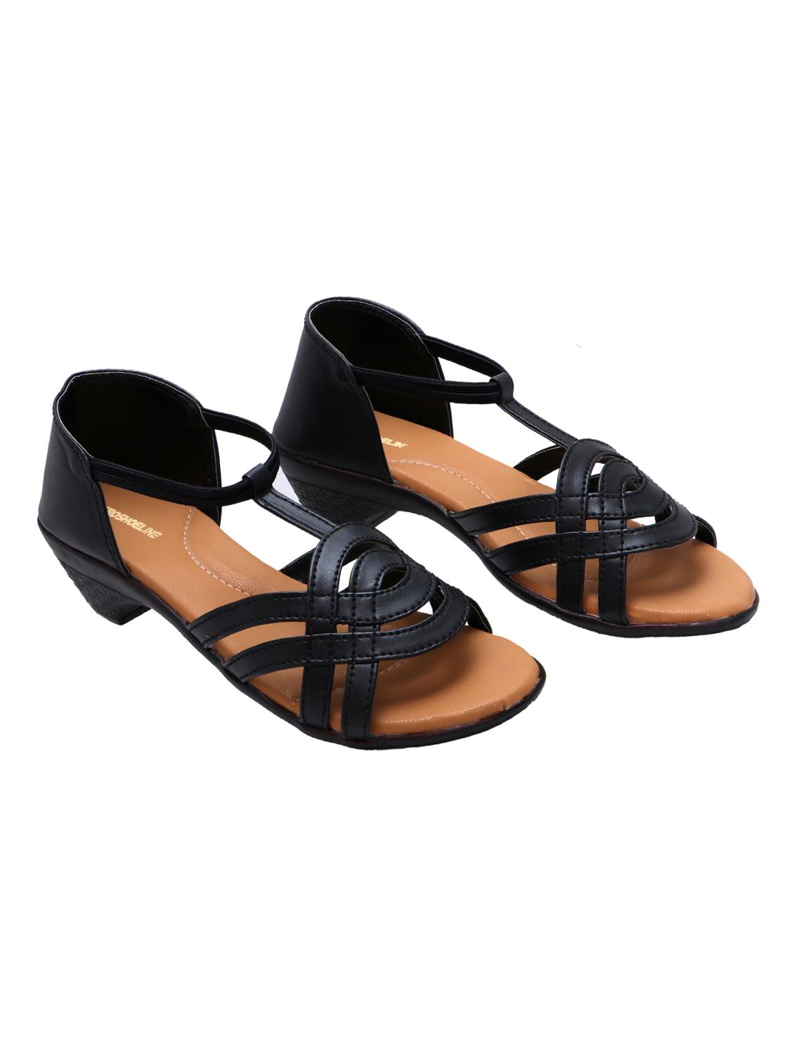 black closed back sandals - 17113611 - Zoom Image - 2
