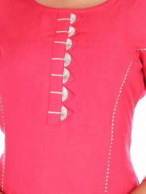 solid kurta pant set - 17113757 - Standard Image - 4