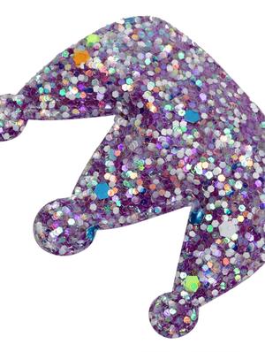 purple plastic hair clips accessory - 17113856 - Standard Image - 3