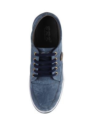 blue lace up sneakers - 17113934 - Standard Image - 4