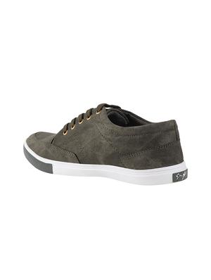 brown lace up sneakers - 17113936 - Standard Image - 3