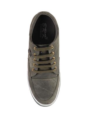 brown lace up sneakers - 17113936 - Standard Image - 4