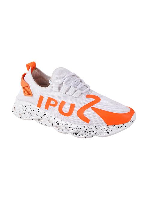 white lace up sport shoes - 17113941 - Standard Image - 1