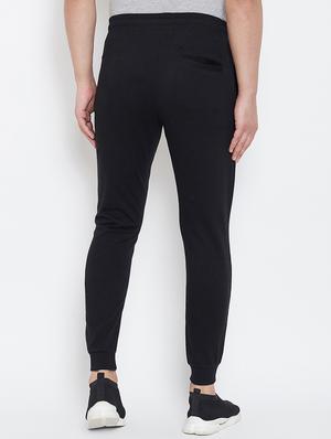 black printed jogger - 17114026 - Standard Image - 3