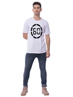 white typographic chest print t-shirt - 17114212 - Standard Image - 3