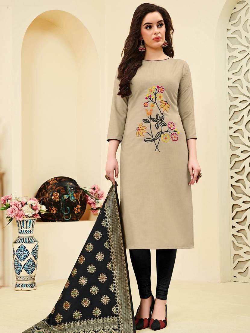 churidaar unstitched suit - 17116042 - Zoom Image - 1