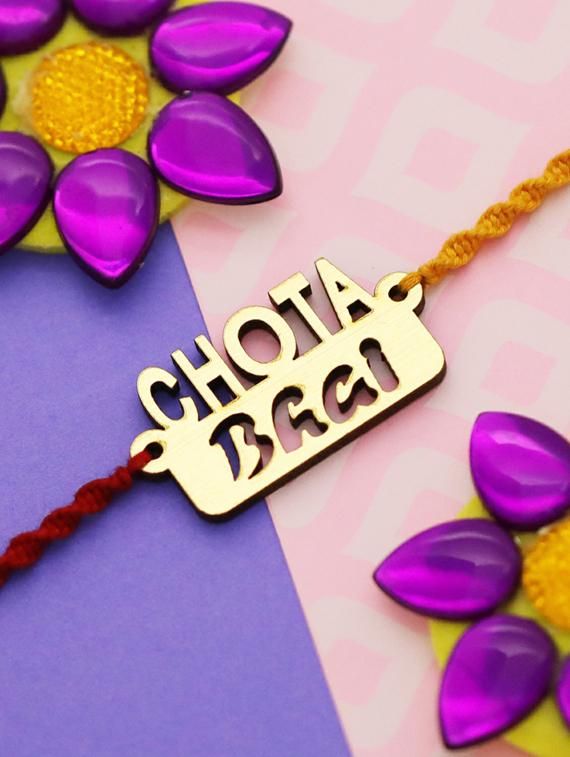 chota bhai" designer rakhi - 17116283 - Zoom Image - 1