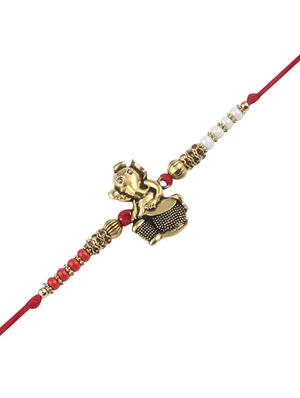 stylish classic look "ganesh ji" rakhi - 17116316 - Standard Image - 2