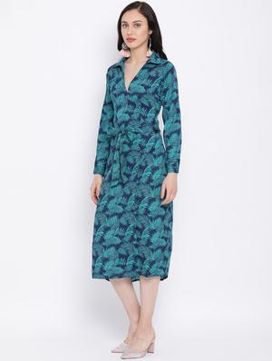 tropical print sheath dress - 17116393 - Standard Image - 2