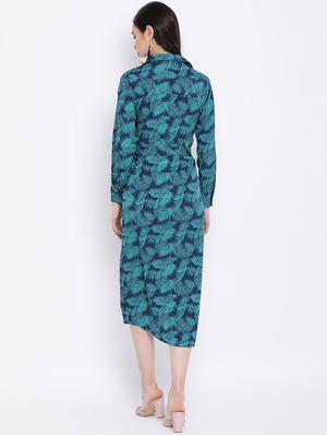 tropical print sheath dress - 17116393 - Standard Image - 4