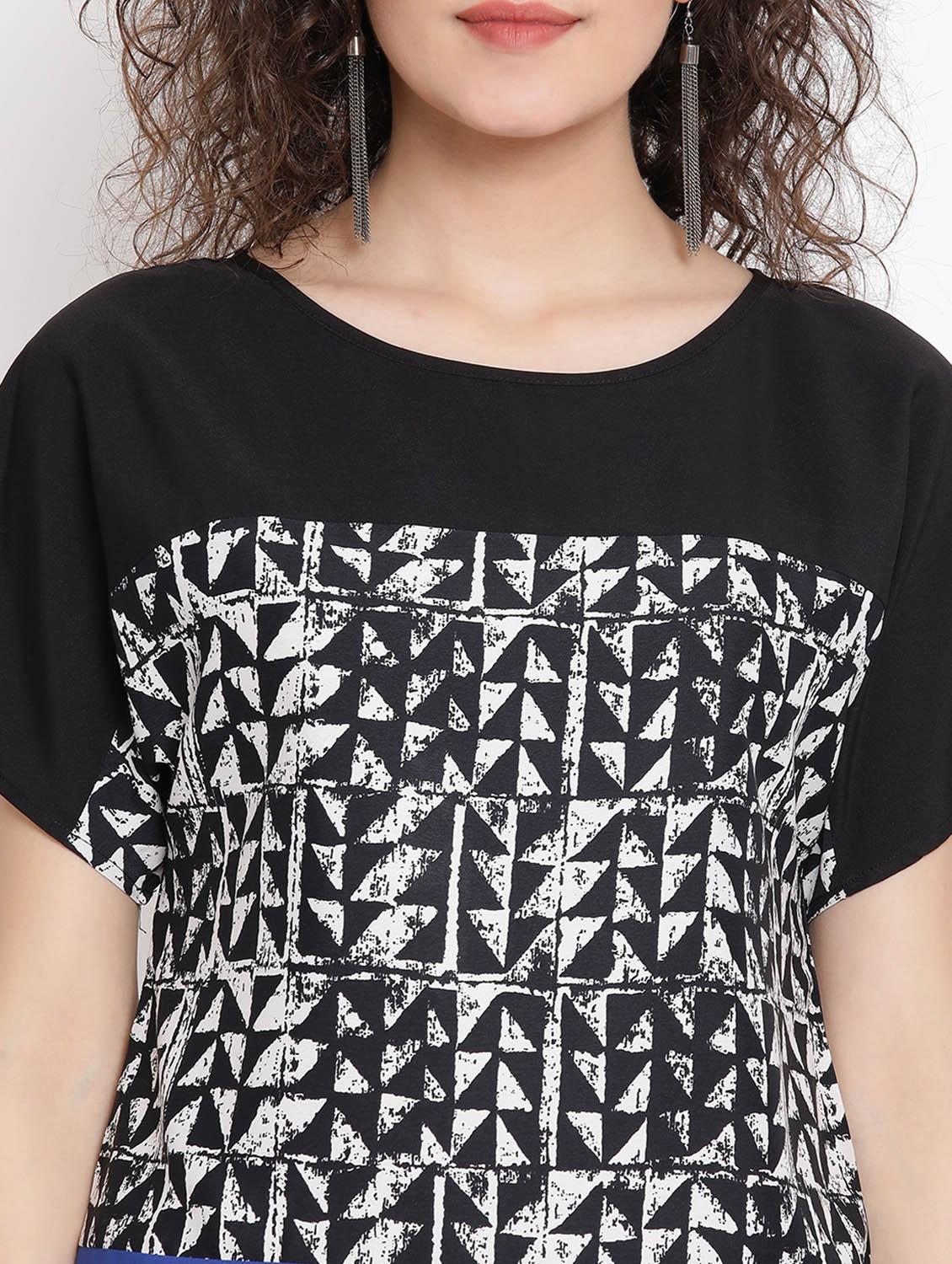 printed panel color block top - 17116441 - Zoom Image - 5