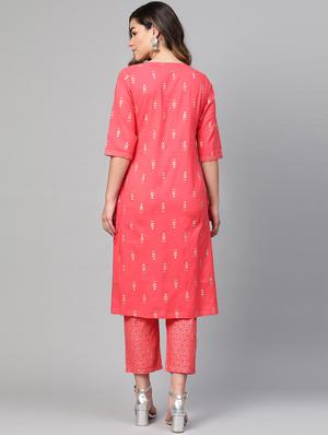 printed kurta pant set - 17116680 - Standard Image - 3