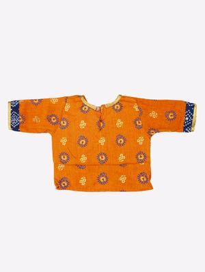 blue printed lehnga choli - 17116939 - Standard Image - 4