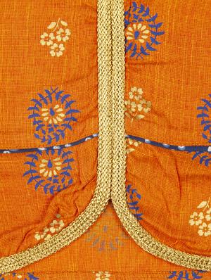 blue printed lehnga choli - 17116939 - Standard Image - 5