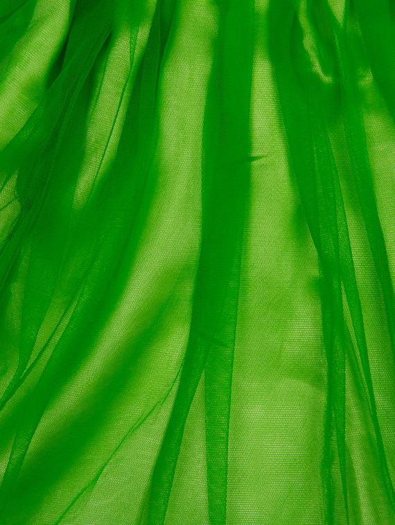 green polyester frock - 17116951 - Zoom Image - 3