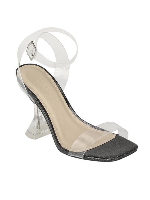 black ankle strap sandals - 17117034 - Very Small Image - 1