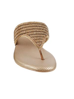 gold toe separator sandals - 17117732 - Standard Image - 2