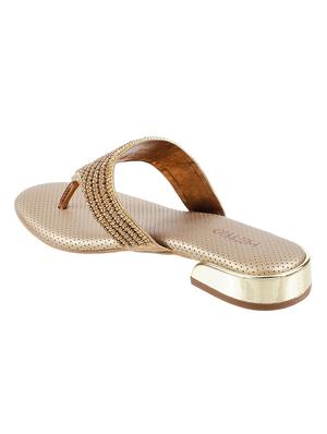 gold toe separator sandals - 17117732 - Standard Image - 3