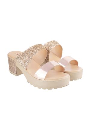 beige slip on sandals - 17118678 - Standard Image - 2