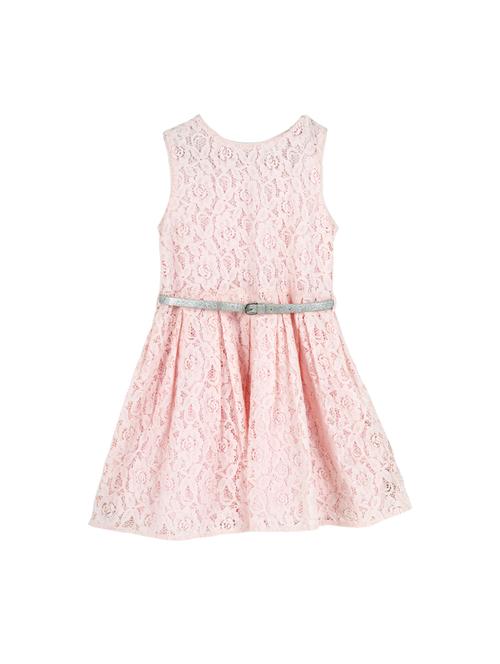 pink viscose frock - 17119031 - Standard Image - 1