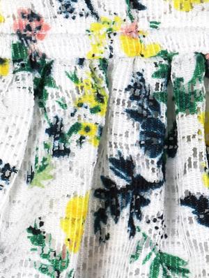multi colored polyester frock - 17119033 - Standard Image - 3