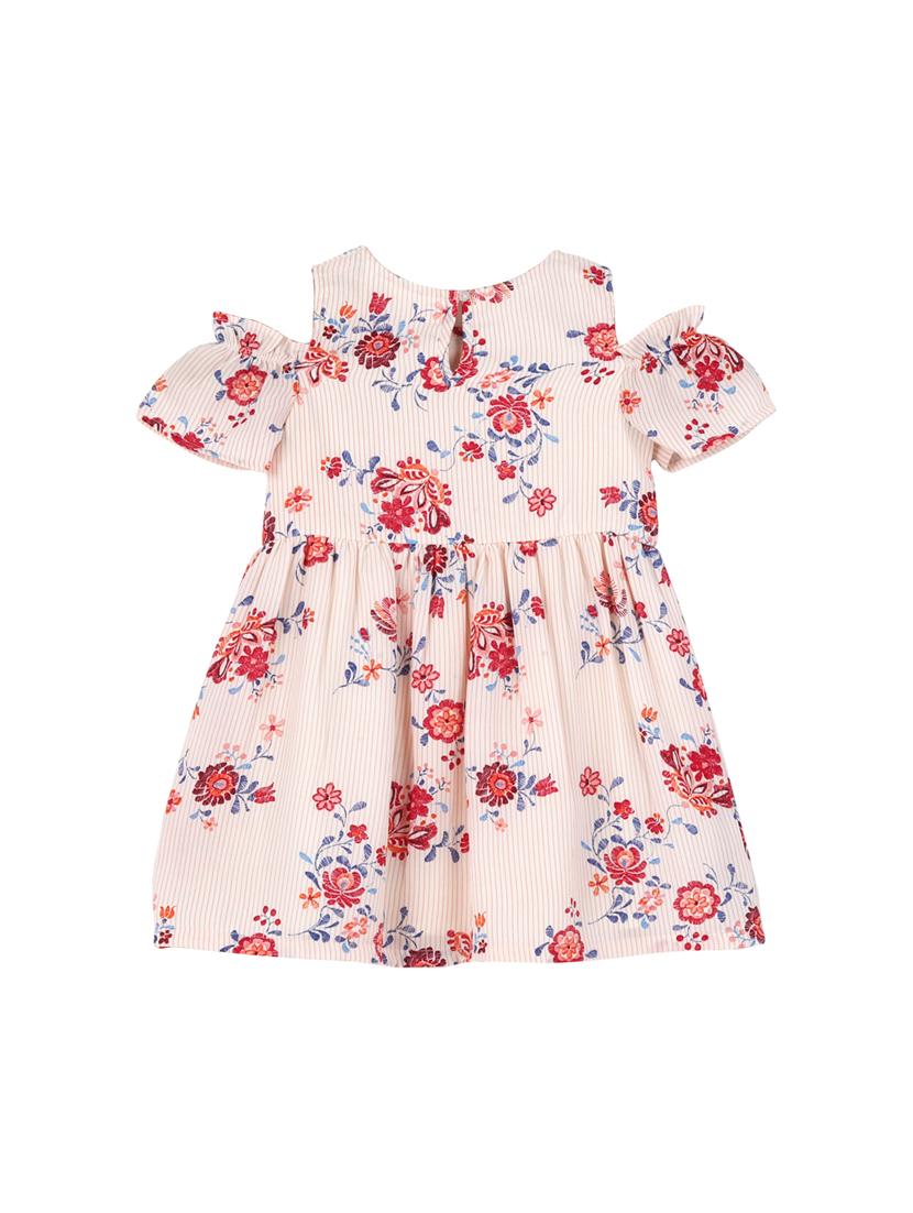 multi colored polyester frock - 17119036 - Zoom Image - 2