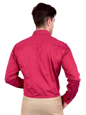 red printed casual shirt - 17119141 - Standard Image - 3