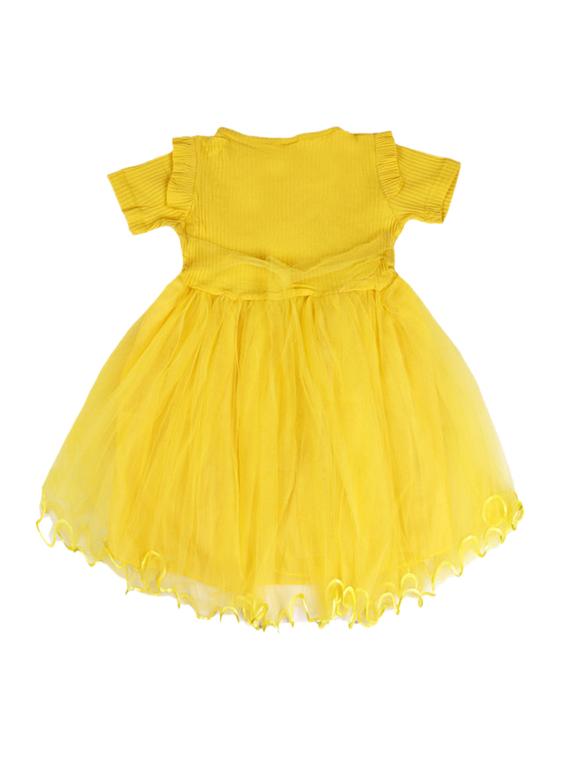 yellow cotton frock - 17119229 - Zoom Image - 2