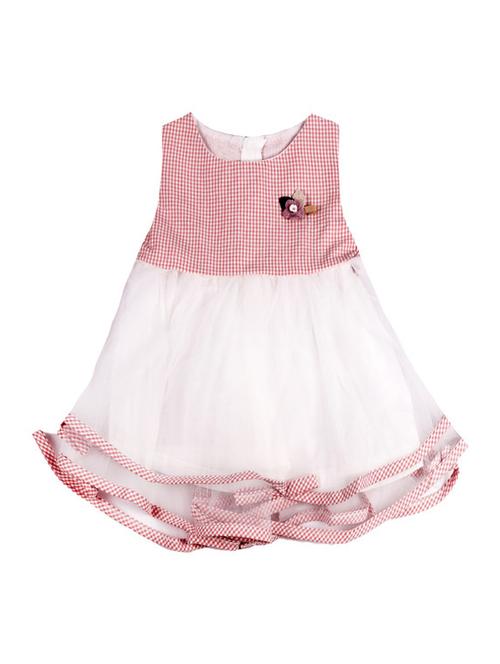 red cotton frock - 17119250 - Standard Image - 1