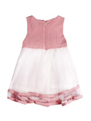 red cotton frock - 17119250 - Standard Image - 2