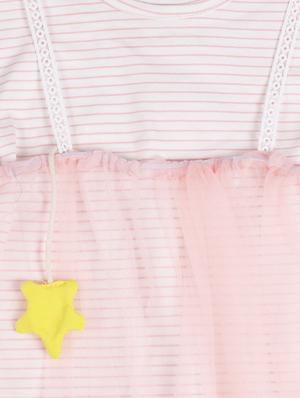 pink cotton frock - 17119256 - Standard Image - 3