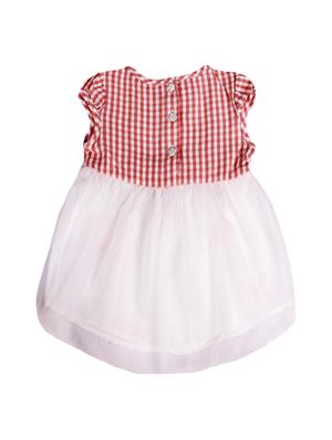 pink cotton frock - 17119266 - Standard Image - 2