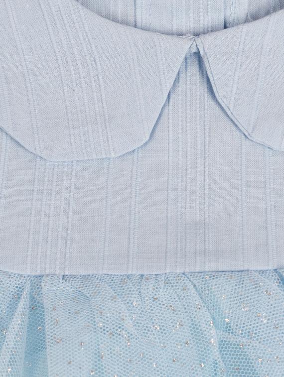 blue cotton frock - 17119269 - Zoom Image - 3
