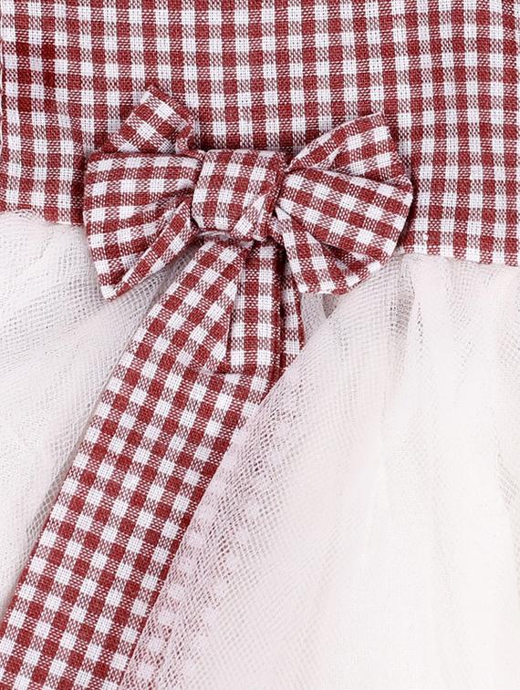 red cotton frock - 17119270 - Zoom Image - 3