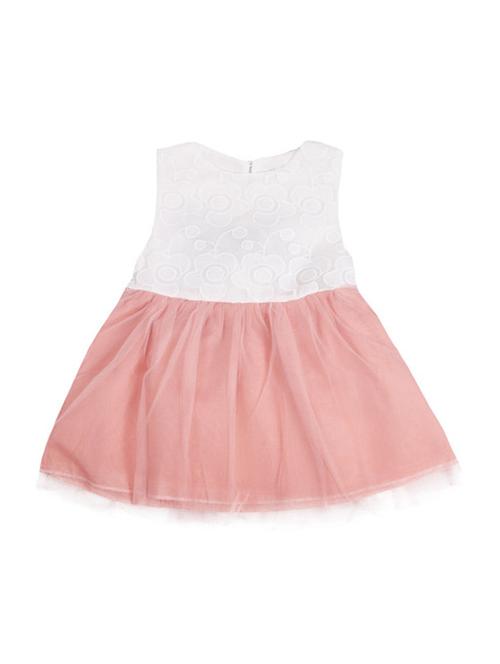 pink cotton frock - 17119272 - Standard Image - 1