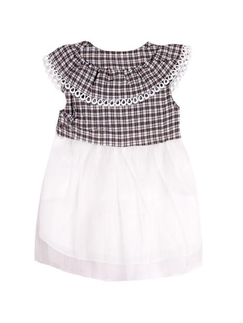 white cotton frock - 17119298 - Standard Image - 1