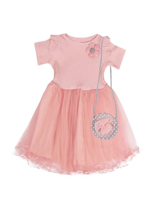 pink cotton frock - 17119303 - Standard Image - 1