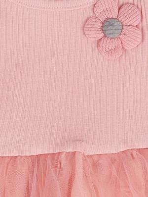 pink cotton frock - 17119303 - Standard Image - 3