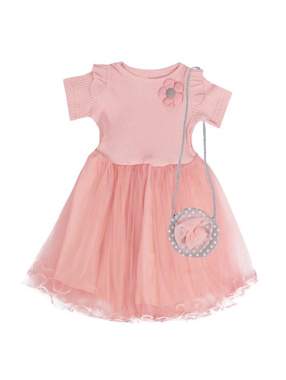 pink cotton frock - 17119303 - Zoom Image - 1