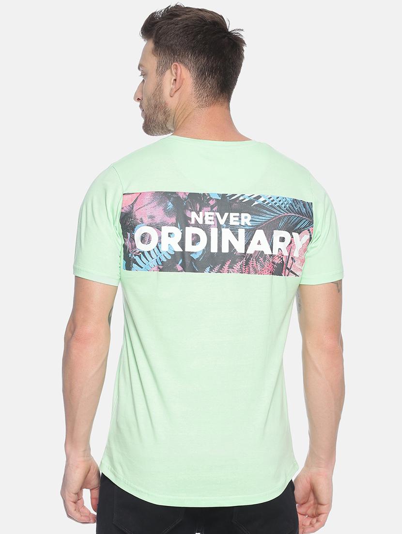 green printed t-shirt - 17119452 - Zoom Image - 3
